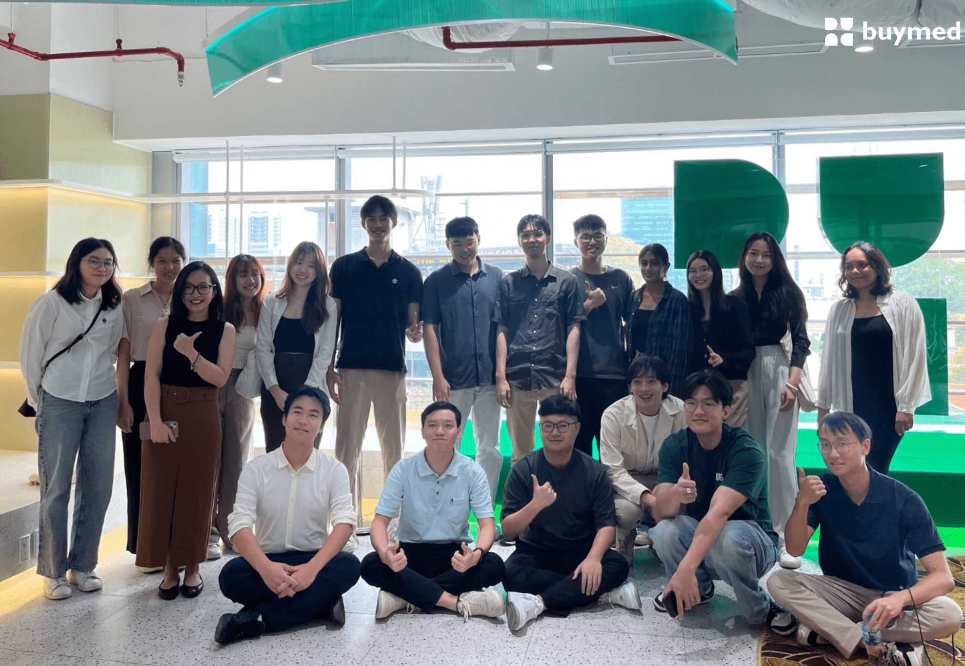 NUS students' company visit to Buymed